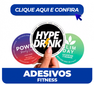 Adesivos Fitness Personalizados      