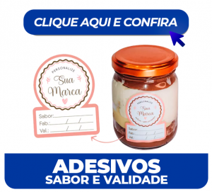 Adesivos Sabor e Validade Personalizados      